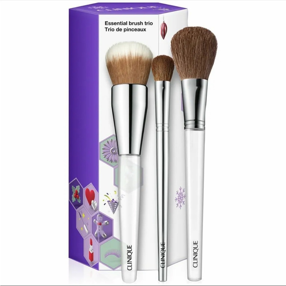 Clinique Essential Brush Trio Gift Set